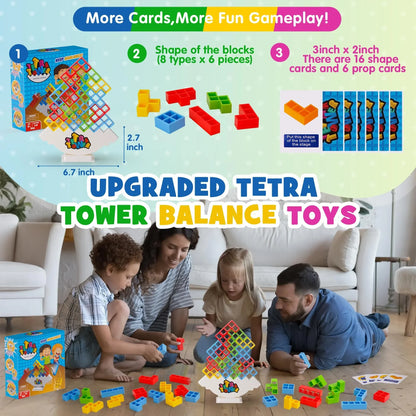 Tetra Tower Stacking Game